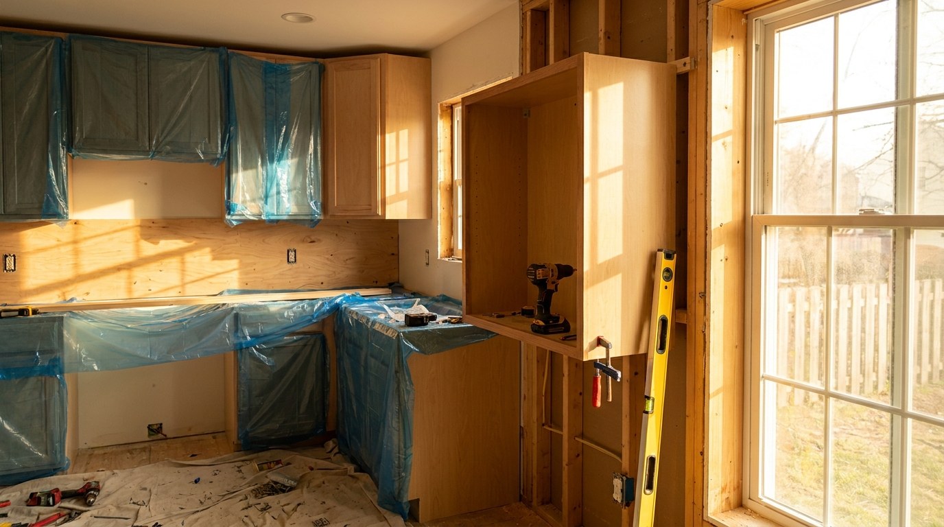 Cabinet installation by HammerHead